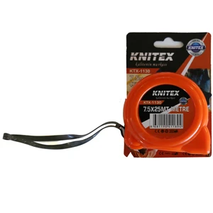 Knıtex KTX-1130 Şerit Metre 7.5 Metre x 25MM Sarı