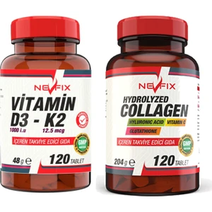 Glucosamine Chondroitin Msm 120 Tablet & Vitamin D3-K2 120 Tablet
