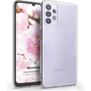 Samsung Galaxy A32 4g Kılıf Transparent Soft Beyaz
