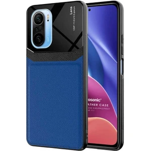Xiaomi Poco F3 Kılıf Uniq Leather Lacivert