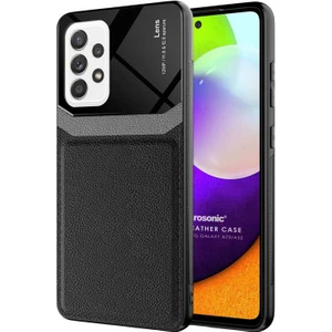 Samsung Galaxy A72 Kılıf Uniq Leather Siyah