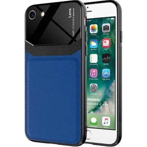 Apple iPhone Se 2020 Kılıf Uniq Leather Lacivert