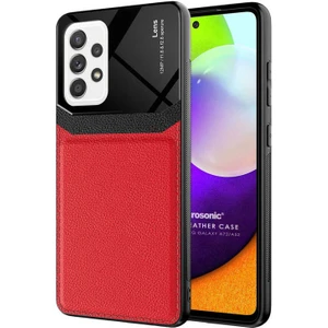 Samsung Galaxy A52 Kılıf Uniq Leather Kırmızı