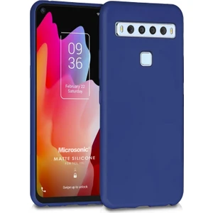Matte Silicone Tcl 10L Kılıf Lacivert