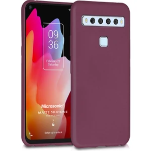 Matte Silicone Tcl 10L Kılıf Mor
