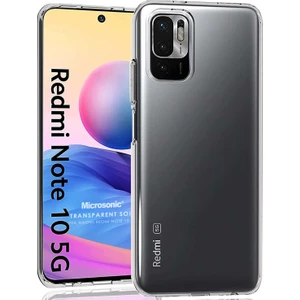 Xiaomi Redmi Note 10 5g Kılıf Transparent Soft Beyaz