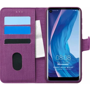 Reeder P13 Blue Max Pro Kılıf Fabric Book Wallet Mor
