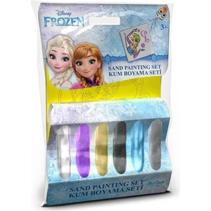 Red Castle Elsa Karlar Ülkesi Kum Boyama Seti (Tekli-6 Adet Stick Kum)