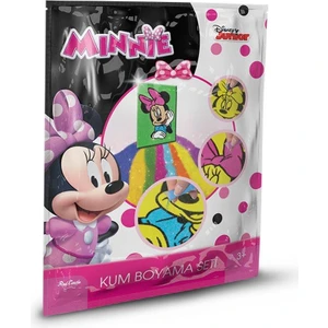 Red Castle Minnie Poşetli Kum Boyama Seti