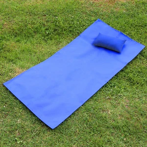 Mini Yastıklı Plaj / Piknik Örtüsü- Su ve Kum Tutmayan Kumaş