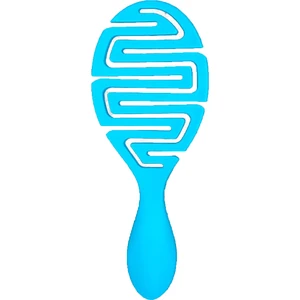 Plastik Bükülebilir Saç Tarağı Hafif Acıtmaz Saç Tarama Mavi