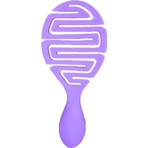 Plastik Bükülebilir Saç Tarağı Hafif Acıtmaz Saç Tarama Mor