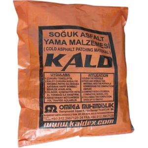 Soğuk Asfalt Yama Malzemesi  Siyah - Üreticiden