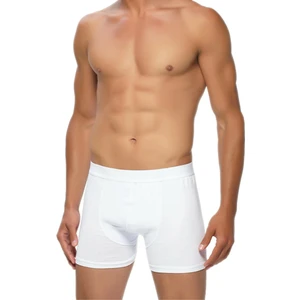 10 Adet Beyaz Renk Likralı Boxer