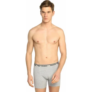 Gri Renk Likralı Boxer