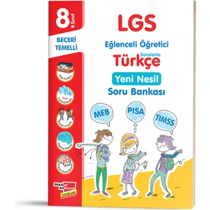 8.Sınıf LGS Türkçe Yeni Nesil Soru Bankası