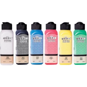 Canlı Renkler Akrilik Boya 6'lı 140 ml