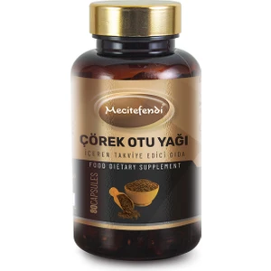 Çörekotu Yağı Kapsül (1300 Mg*80 Kapsül)