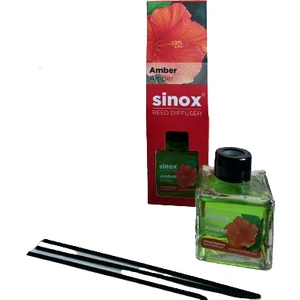 Bambu Çubuklu Amber Oda Ofis Banyo Kokusu 120 ml Yüksek Esans Kalıcı Koku