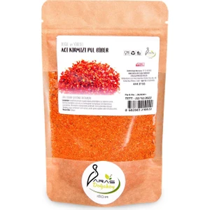 Aras Doğaköy Yöresel Acı Kırmızı Pul Biber 50 gr