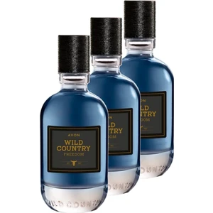 Wild Country Freedom Erkek Parfüm Edt 75 Ml. Üçlü Set