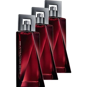 Attraction Desire Erkek Parfüm Edt 75 Ml. Üçlü Set