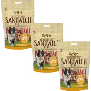 Tavuklu Sandviç Çubuk Köpek Ödülü 80 gr 3 Adet