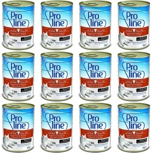 Pro Line Biftekli Et Parçacıklı Kedi Konservesi 415 gr 12 Adet
