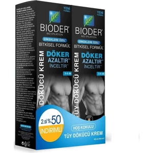Erkeklere Özel Tüy Dökücü Krem 2X100ML