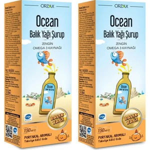 Ocean Balık Yağı Şurubu 2 Adet