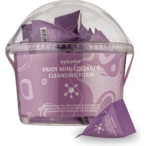 Mini  Temizleme Köpüğü Enjoy Mini Collagen Cleansing Foam 30 Adet