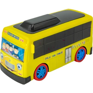 Uj Toys Sesli ve Işıklı Çarp Dön Sevimli Okul Otobüsü-Sarı