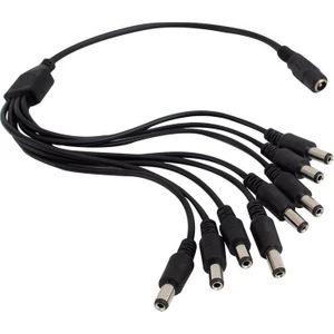 1x8 Power Çoğaltıcı Kablo 5.5x2.5mm - 1ADET