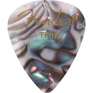 351 Premium Celluloid Picks Abalone - Thin - 1 Adet Pena