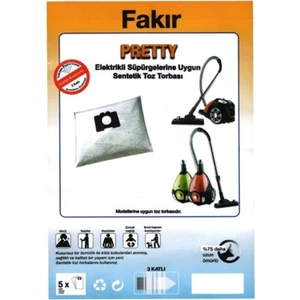 Pretty Süpürge Bez Toz Torbası 10 Adet