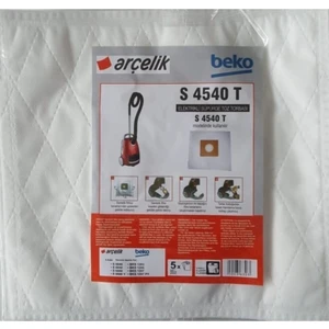 Arçelik - Beko S 4540 T Elektrikli Süpürge Toz Torbası (5 Adet