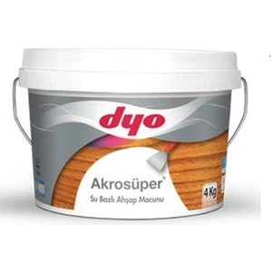 Dyo Akrosüper Su Bazlı Ahşap Macun 4 kg