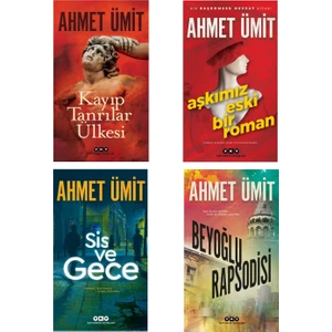 Yapı Kredi Yayınları Kayıp Tanrılar Ülkesi - Aşkımız Eski Bir Roman - Sis ve Gece - Beyoğlu Rapsodisi - Ahmet Ümit 4'lü Kitap Seti