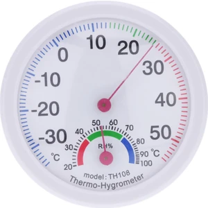 Beauty Life -35 ~ 55 ° C Mini Kapalı Analog Sıcaklık Nem Ölçer (Yurt Dışından)