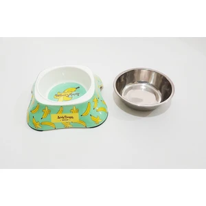 Kedi Köpek Melamin Mama Su Kabı 150 ml Banana