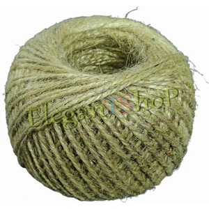Jut (Jüt) Ipi, Kırnap, Halat, Hasır Ip, Doğal, Naturel Renk 100GR