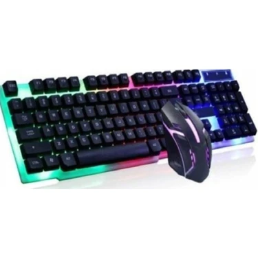 Sarftech Carboon CK-1000 Işıklı Gaming Oyuncu Kablolu Klavye Mouse