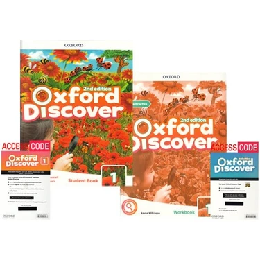 Oxford Discover 1 (Student's Book-Workbook-Access Code) Kitabı