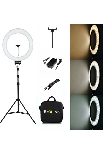 Riolink 18 Inch 55 Watt Taşıma Çantalı Ring Light