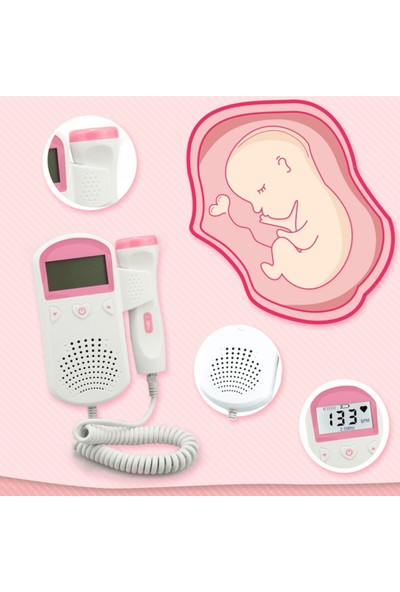 Heine Cep Fetal Doppler Prenatal Bebek Kalp Atışı Monitör