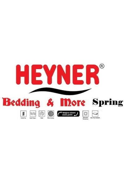Heyner Shadow 90 x 190 cm Ultra Lux Tek Kişilik Yaylı Yatak