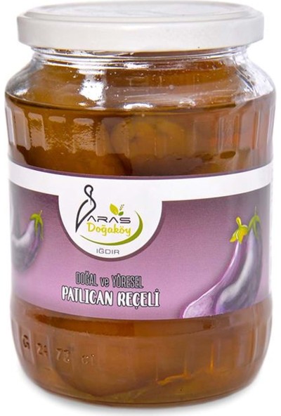 Aras Doğaköy Doğal ve Yöresel Patlıcan Reçeli 850 gr
