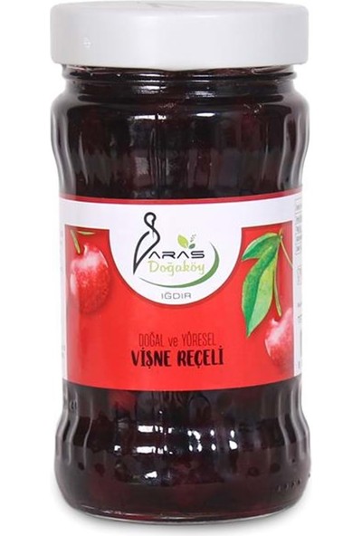 Aras Doğaköy Doğal ve Yöresel Vişne Reçeli 380 gr