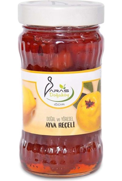 Aras Doğaköy Doğal ve Yöresel Ayva Reçeli 380 gr