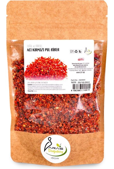 Aras Doğaköy Yöresel Acı Kırmızı Pul Biber 100 gr